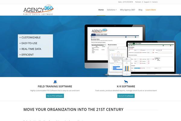 Enfold theme site design template sample