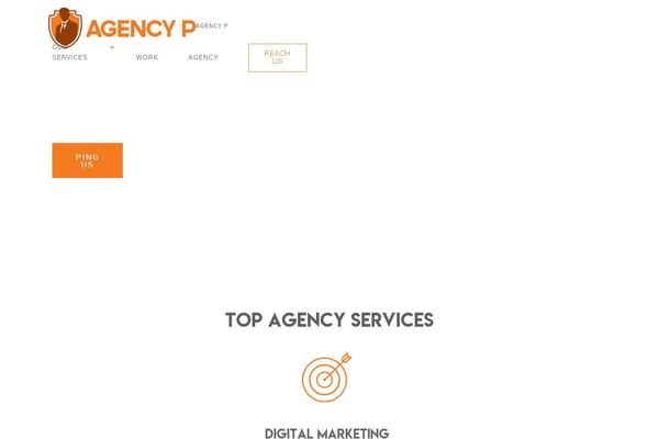 agencyp.com site used Agency-p