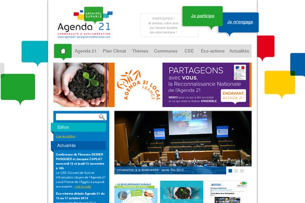 agenda21-perpignanmediterranee.com site used Agenda21