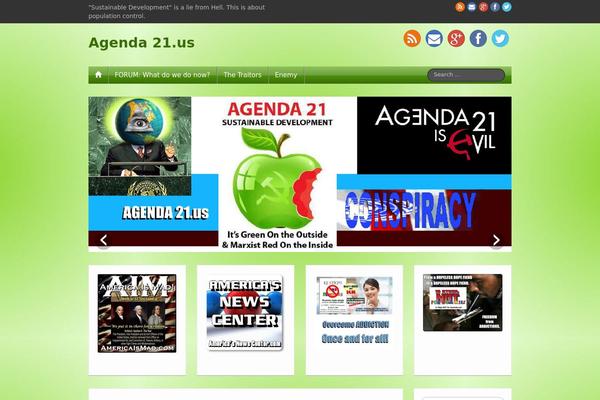agenda21.us site used iFeature Pro 5