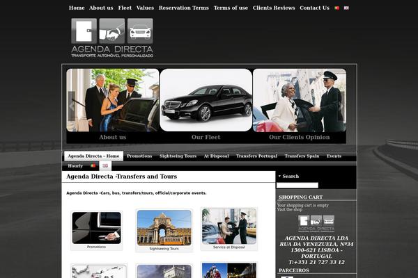 FlexSqueeze theme site design template sample