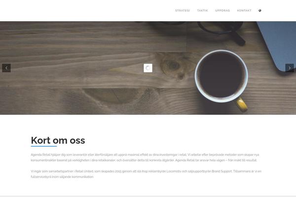 Bridge theme site design template sample