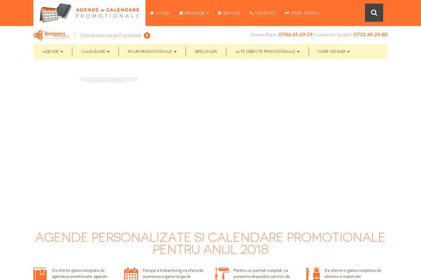 agendecalendare-promo.ro site used Bootstrapwp