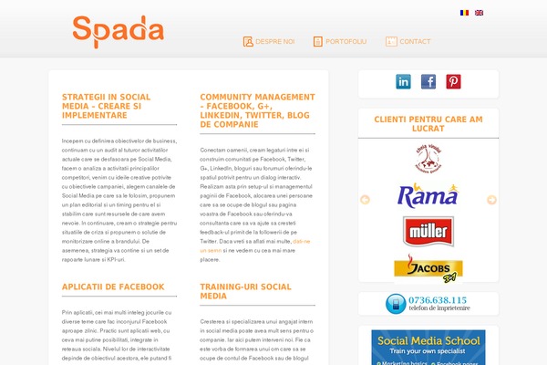 spada theme websites examples