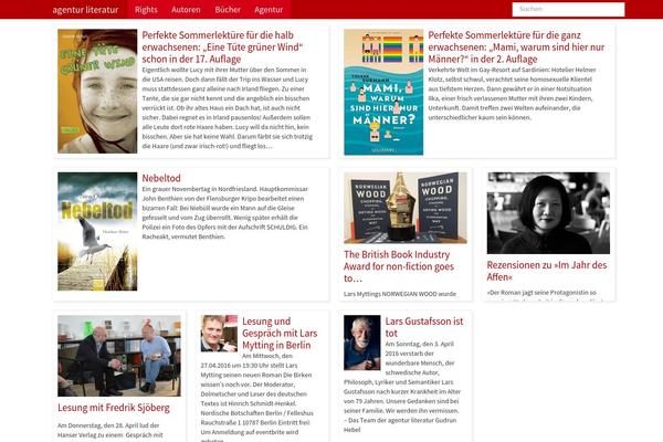 agenturliteratur-2.5 theme websites examples