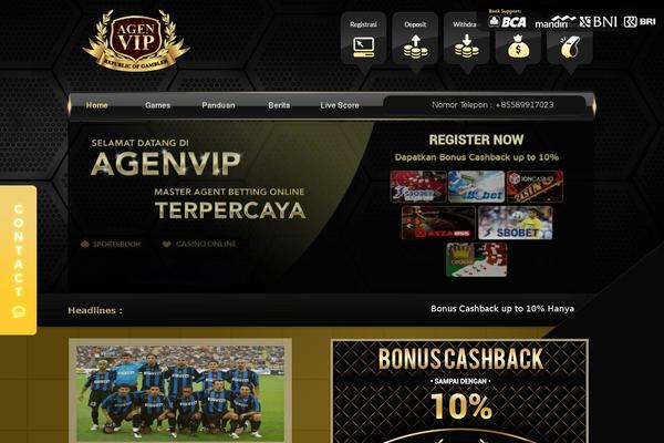 agenvip.biz site used Asiabetking