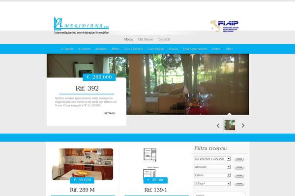agenzialameridiana.com site used Meridiana2014