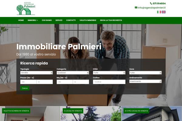 agenziapalmieri.it site used Wp-pro-real-estate-7-child