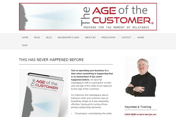 ageofthecustomer.com site used Vortex-child