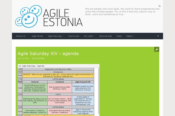agile.ee site used Evolve-3.5.0