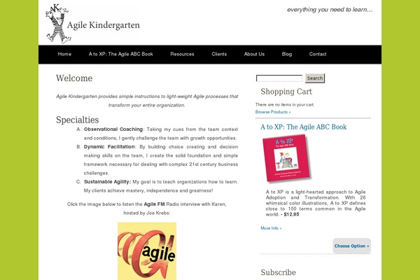 agilekindergarten.com site used SmartBiz