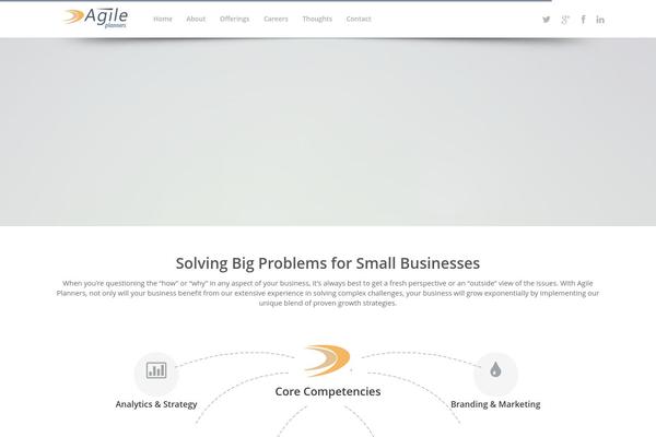 agileplanners.com site used Arona