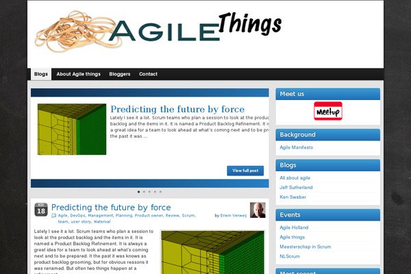 Graphene theme site design template sample