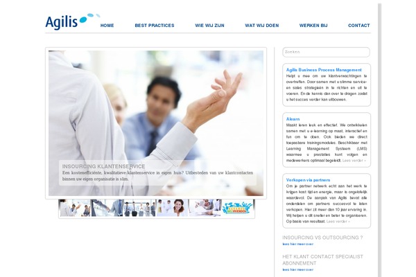 agilis.nl site used Agilis