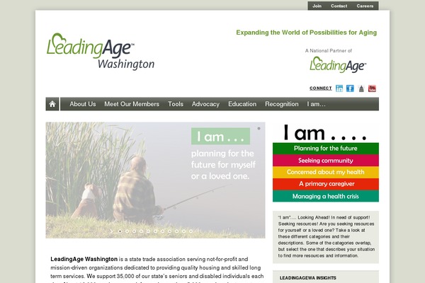 agingwa.org site used Leadingagetheme2.0