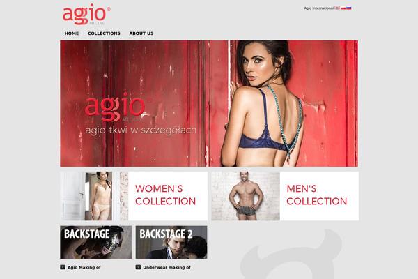 agiomilano.com site used Agio