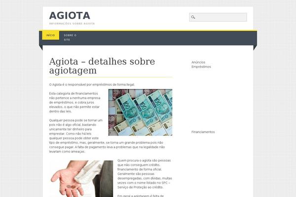 agiota.org site used Living Journal
