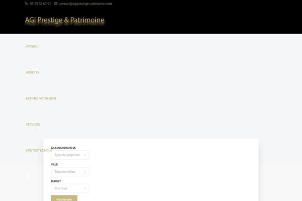 Houzez theme site design template sample