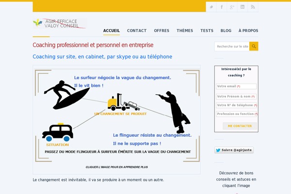 Angular website example screenshot