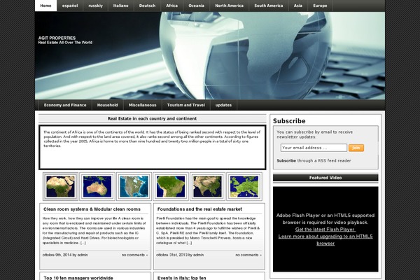 agitproperties.com site used Zinrex