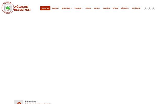 Porto theme site design template sample
