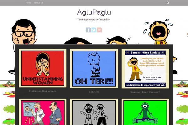 aglupaglu.com site used Fifteen