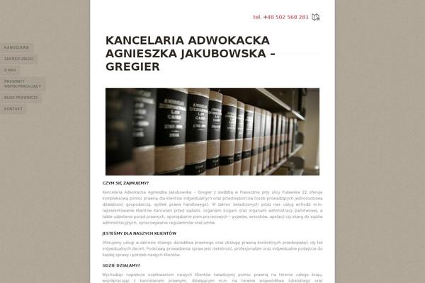 agnieszkajakubowska.pl site used Lg