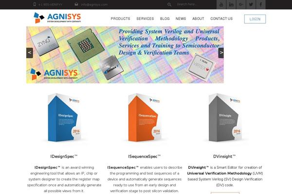 agnisys.com site used Agnisys