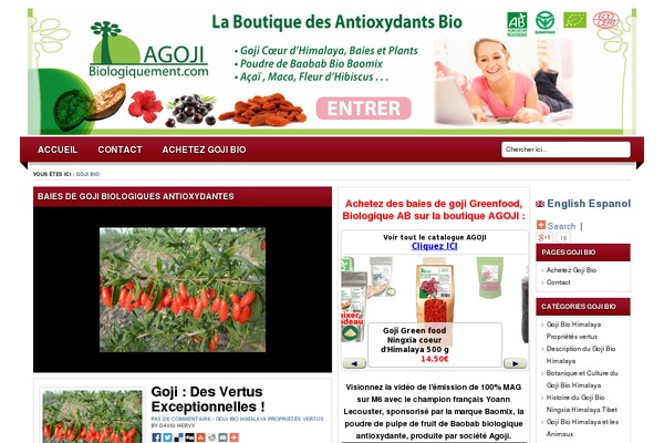 agoji.com site used Laboratoirebiologiquement