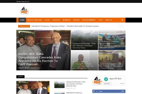 agoo WordPress theme, websites list used agoo theme agoo theme websites examples