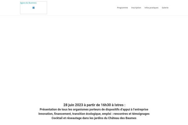 Divi-enfant theme site design template sample