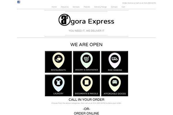 agora-express.com site used Agoraexpress