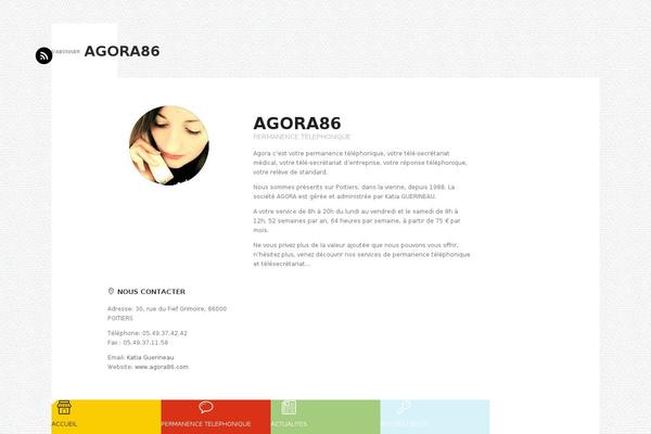 Crocal theme site design template sample