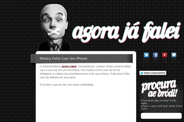 agorajafalei.com.br site used Agorajafalei