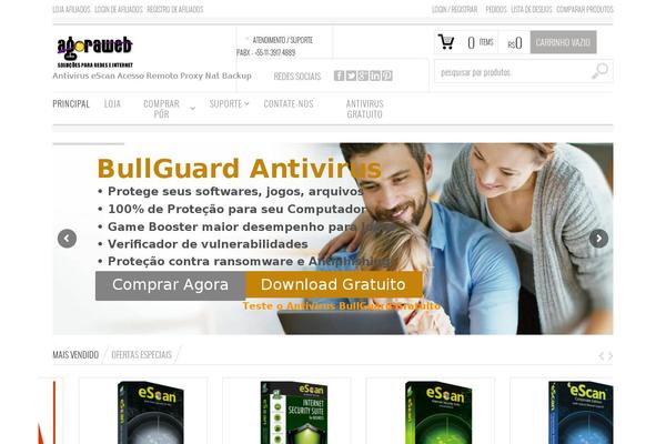 agoraweb.com.br site used Activewear