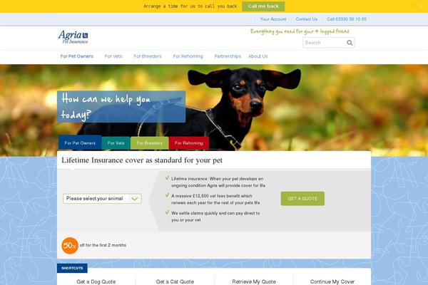 agriapet.co.uk site used Agria