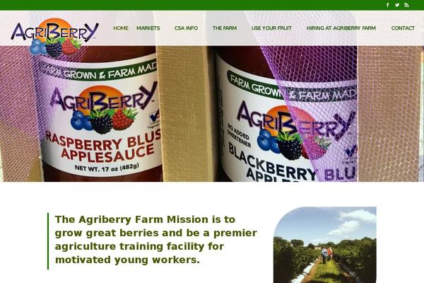 agriberry.com site used Farmfresh