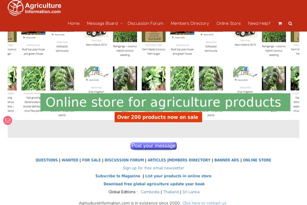 agricultureinformation.com site used High-responsive-pro-child