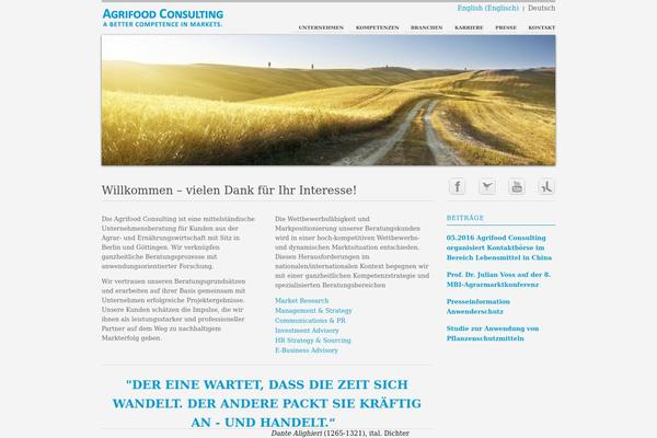 agrifood-consulting.de site used Agrifood