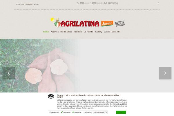 Organicwebshop theme site design template sample