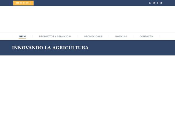 The7 theme site design template sample