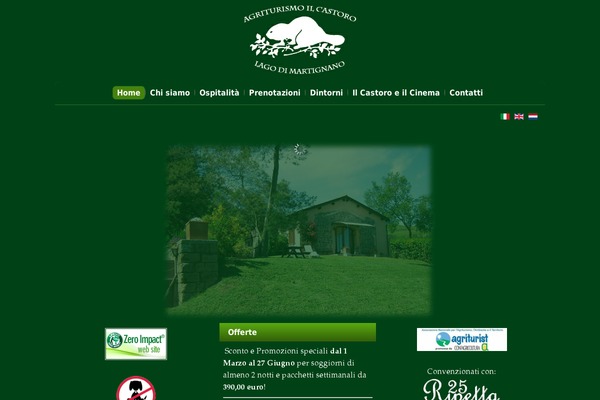 agriturismoilcastoro.it site used Naturel Theme