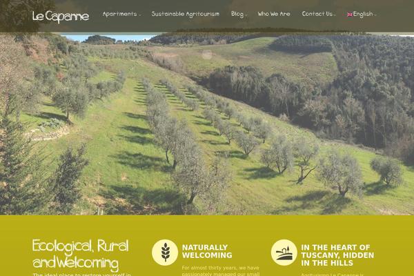 agriturismolecapanne.com site used Lecapannetemplate