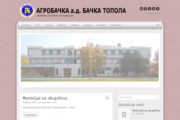 Alyeska theme site design template sample