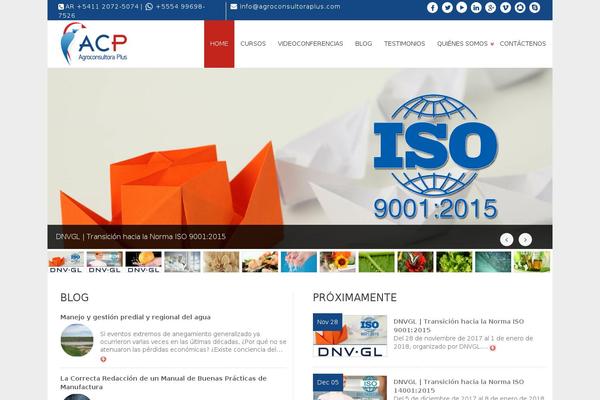 agroconsultoraplus.com site used Acp