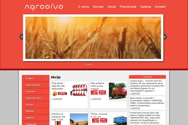 agrodivo.com site used Webup