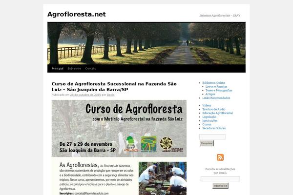 agrofloresta.net site used Agrofloresta