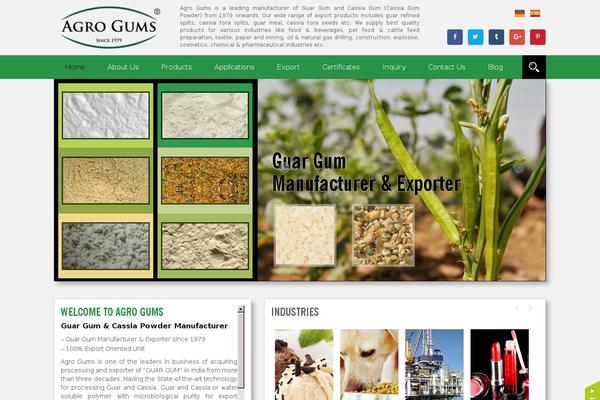 agrogums.com site used Agrogums