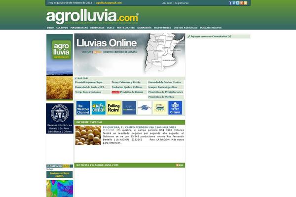 agrolluvia.com site used Agrolluvia