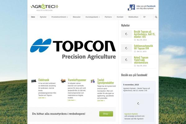 agrotech.se site used Modernize-flexibility-of-wordpress